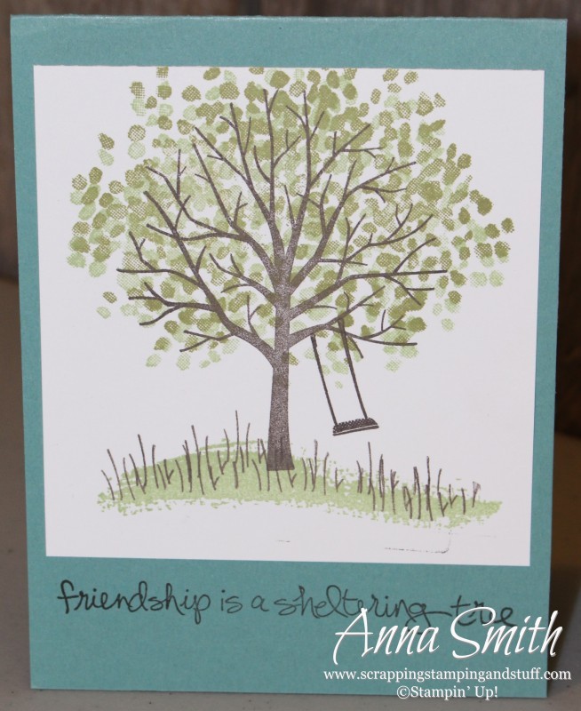 Sheltering Tree card