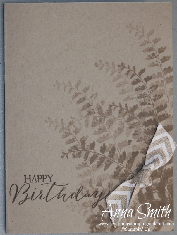 Butterfly Basics Fern Card