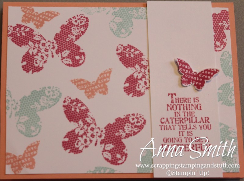 Stampin' Up Butterfly Card