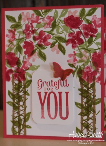 Painted Petals Mother's Day Card Stampin' Up!
