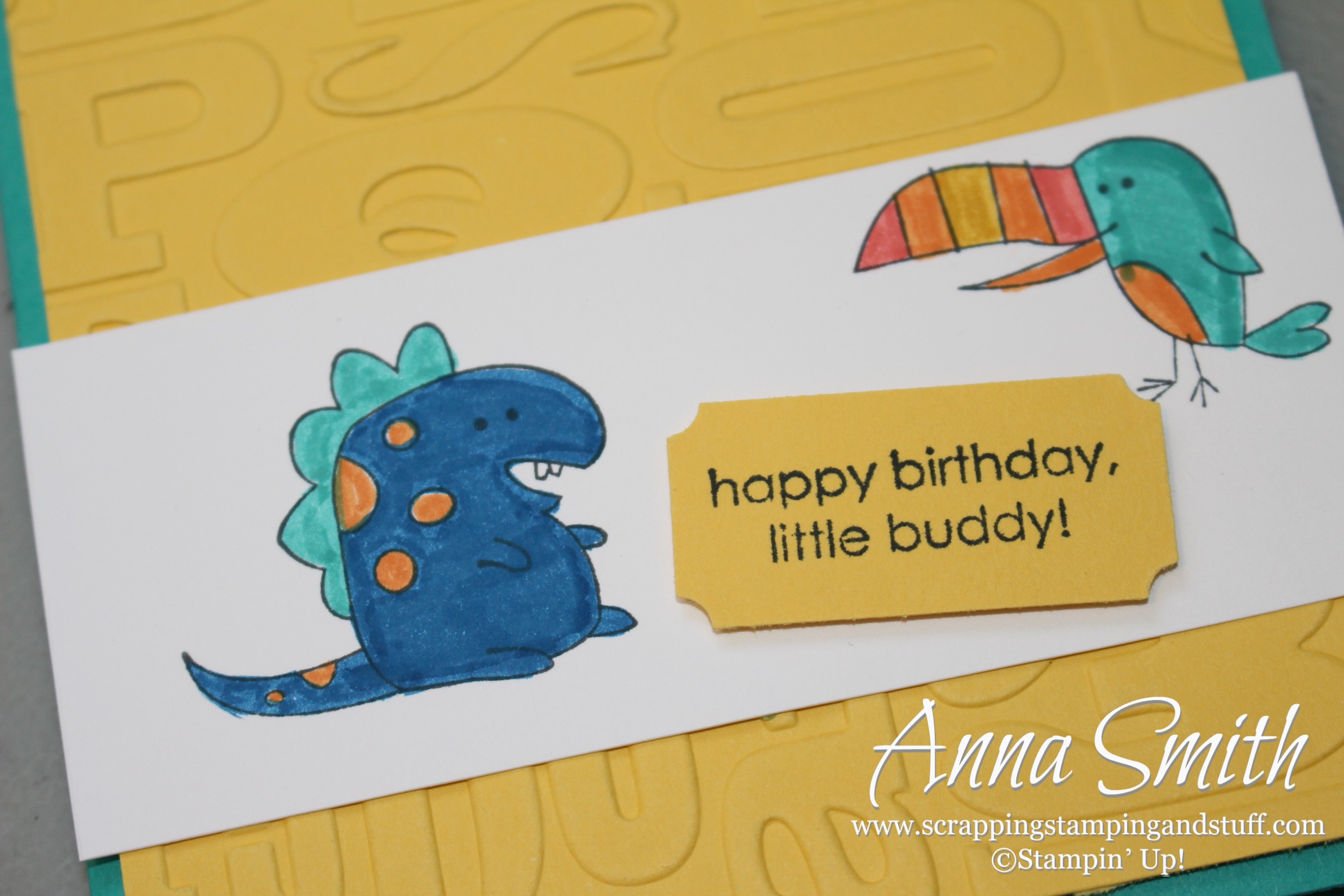 Little Buddy Birthday Childrens Card