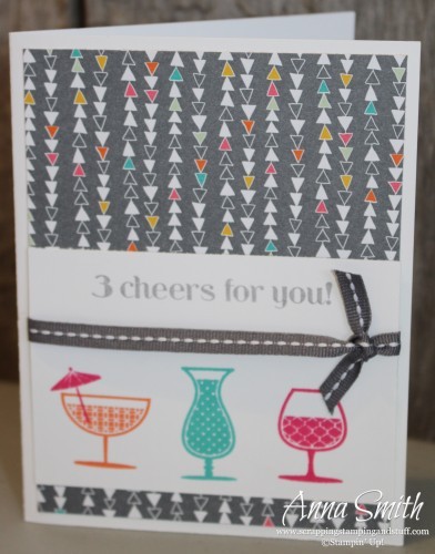 Stampin' Up! Happy Hour Birthday Card