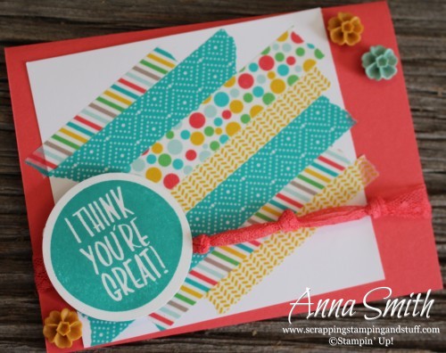 Stampin' Up! I Think You're Great