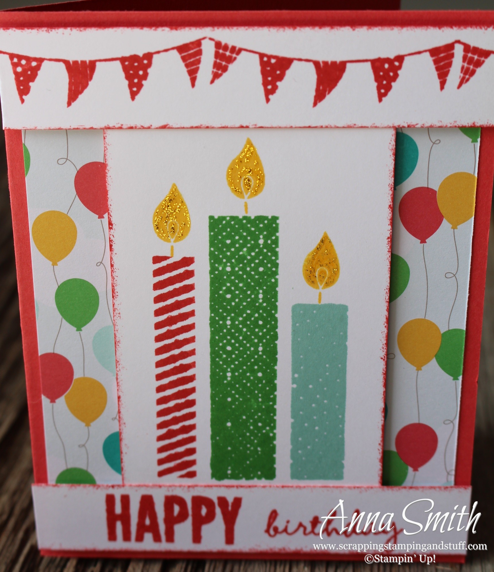 Build a Birthday Candle Card