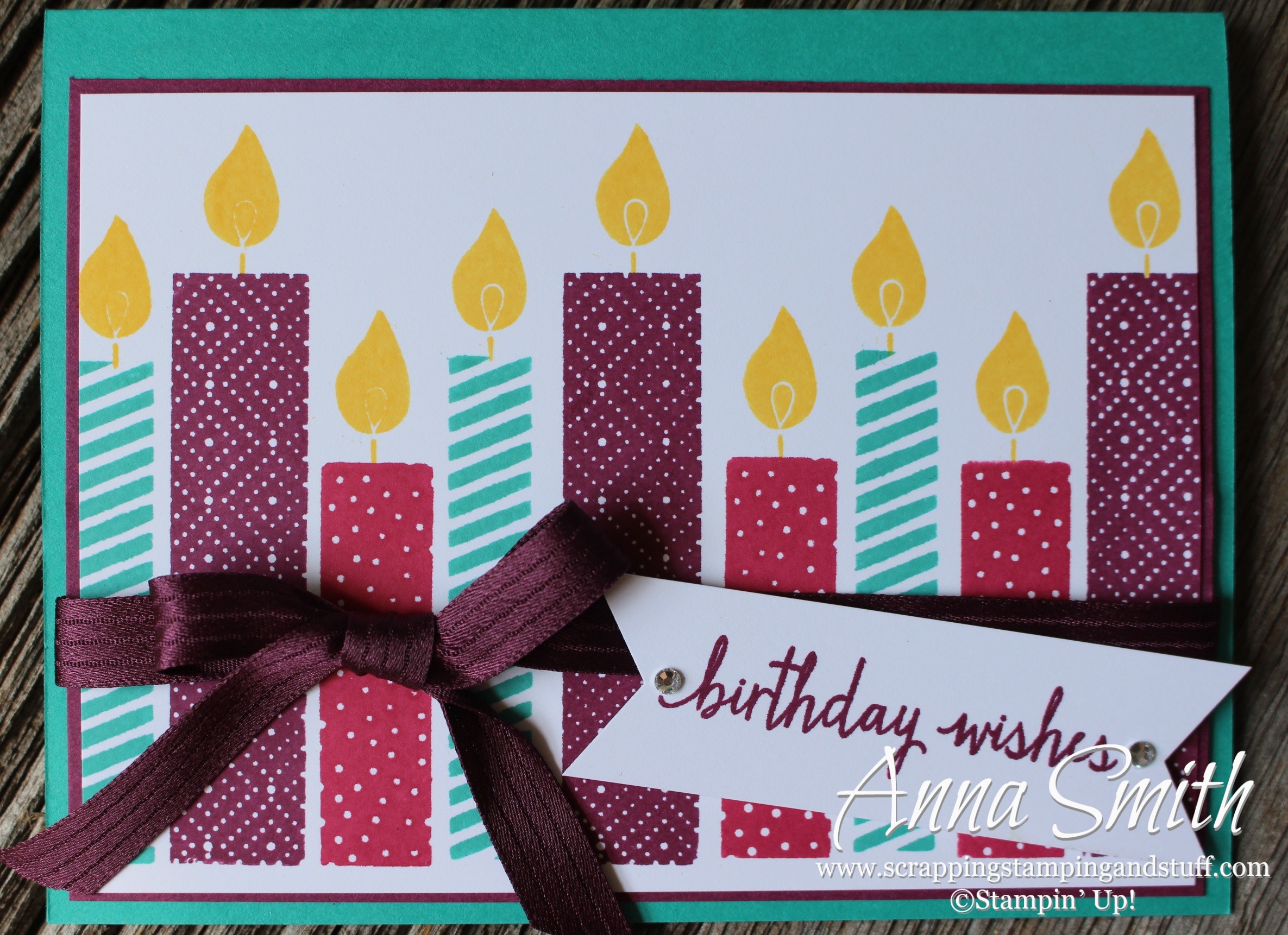 Build a Birthday Candle Card