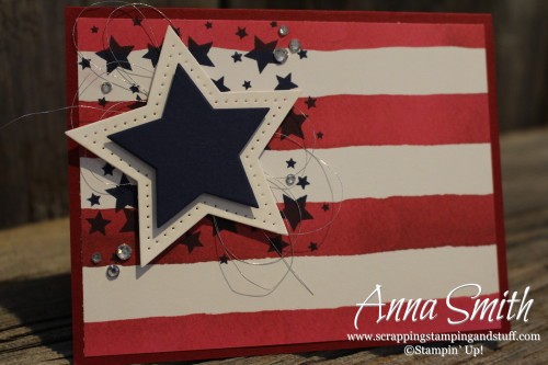 American Flag Card