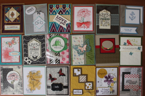 Stampin' Up! Convention Card Swaps