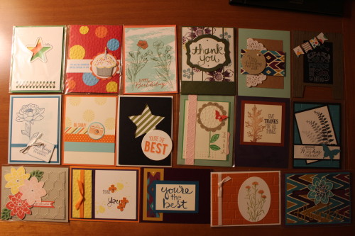 Stampin' Up! Convention Card Swaps