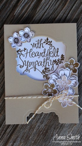 Heartfelt Sympathy Screen Card