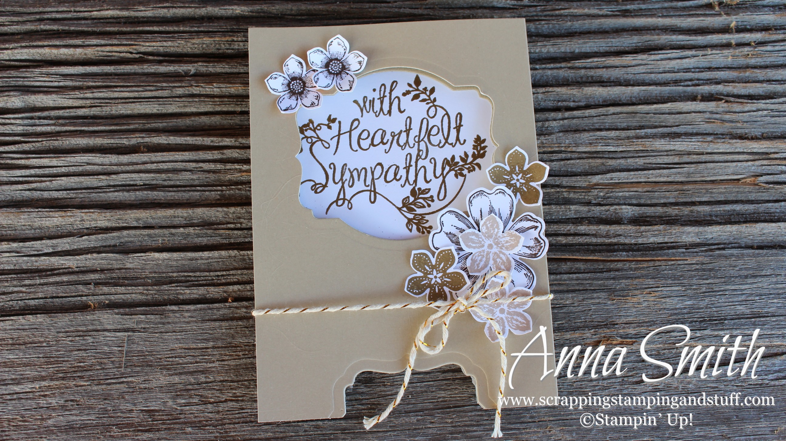 Heartfelt Sympathy Screen Card