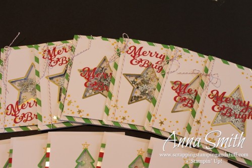 To You and Yours Shaker Cards Kit Tutorial Stampin' Up! Beautiful Christmas Card Kit for beginning and experienced crafters alike!