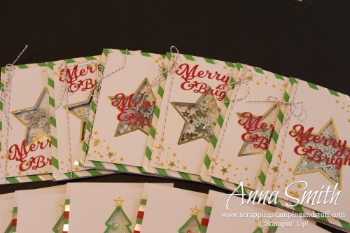 To You and Yours Shaker Cards Kit Tutorial Stampin' Up! Beautiful Christmas Card Kit for beginning and experienced crafters alike!