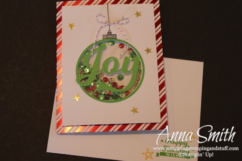 To You and Yours Shaker Cards Kit Tutorial Stampin' Up! Beautiful Christmas Card Kit for beginning and experienced crafters alike!