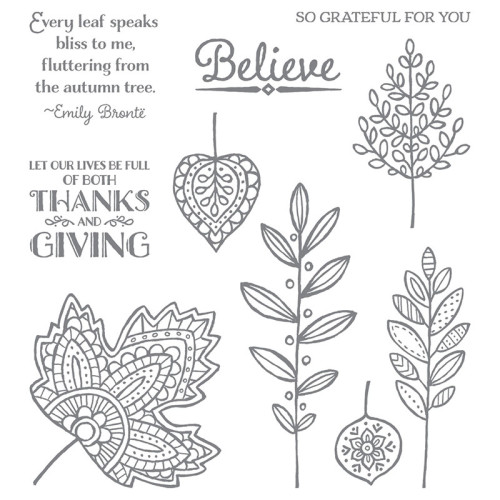 Lighthearted Leaves Stamp Set of the Month