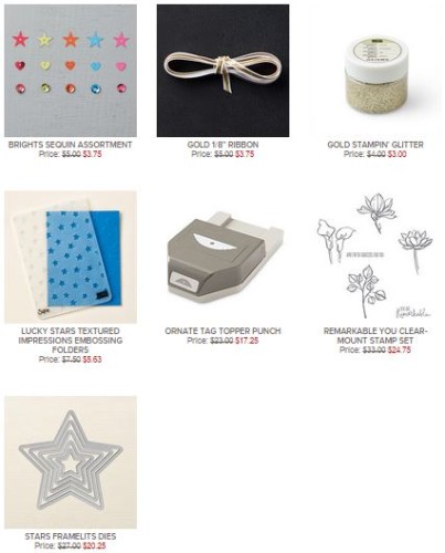 Stampin' Up! Weekly Deals