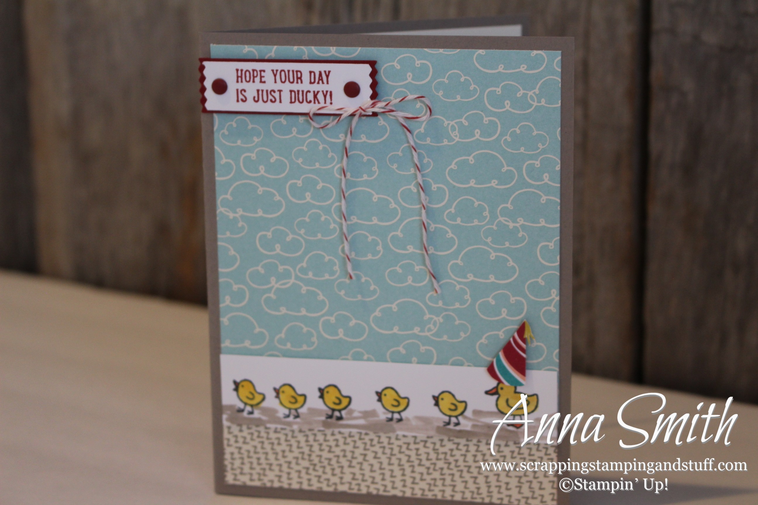 A Ducky Birthday Card