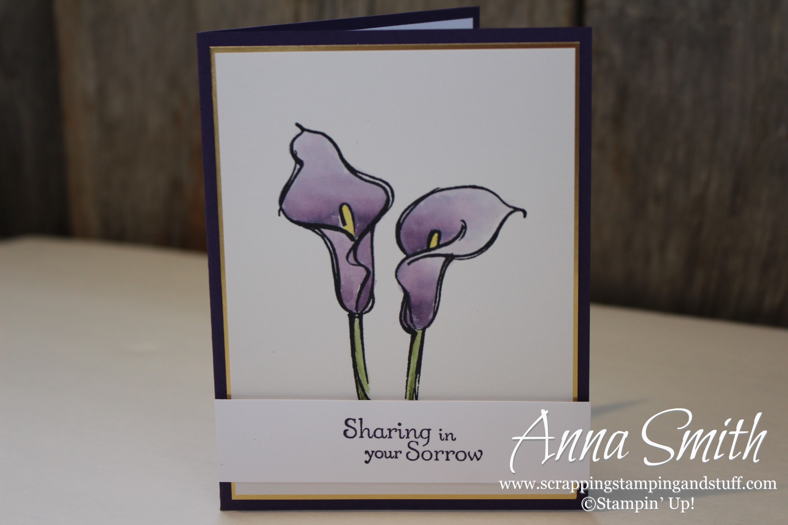 Amethyst Birthstone Challenge Card