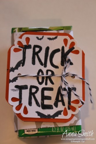 DIY Halloween Treats featuring Stampin' Up! products