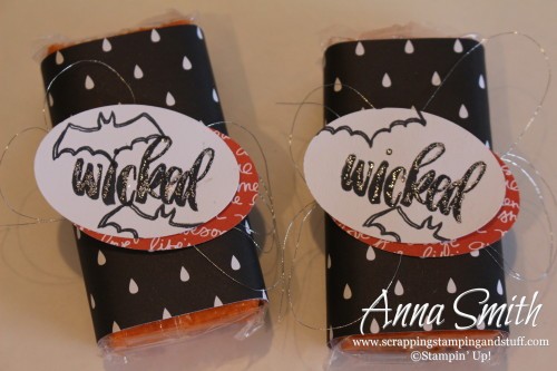 DIY Halloween Treats featuring Stampin' Up! products