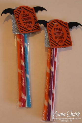 DIY Halloween Treats featuring Stampin' Up! products