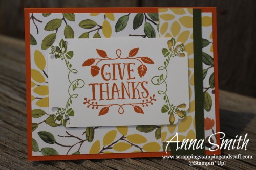 Thankful Forest Friends Card Set featuring Into the Woods designer series paper