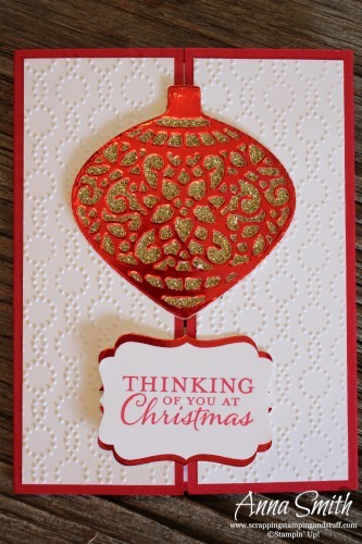 Embellished Ornaments Gate Fold Card Stampin' Up!