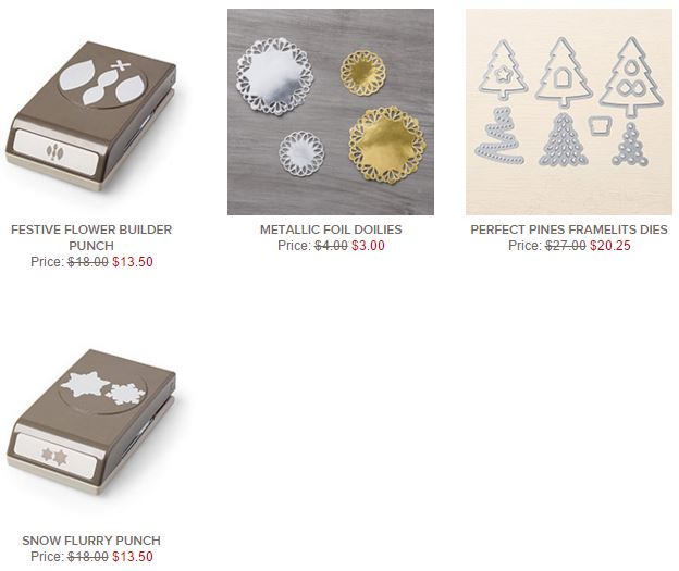 Stampin' Up! Weekly Deals