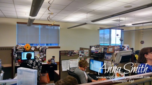 Get an inside look at the Stampin' Up! home office, from the call center to the distribution center, and some beautiful displays!