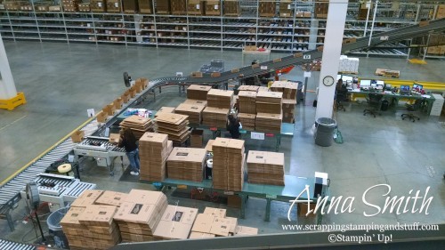 Get an inside look at the Stampin' Up! home office, from the call center to the distribution center, and some beautiful displays!