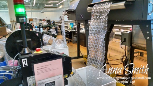 Get an inside look at the Stampin' Up! home office, from the call center to the distribution center, and some beautiful displays!