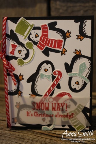 Snow Place Bundle Penguin Christmas Card
