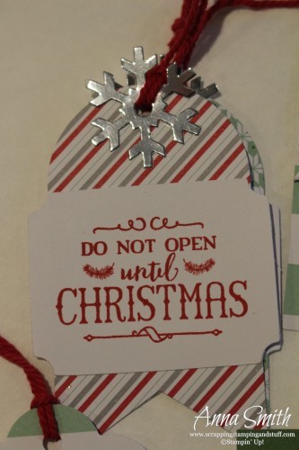 Oh What Fun Christmas Tags Kit from Stampin' Up! These are the cutest tags ever!