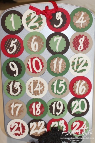 Muffin Tin Advent Calendar