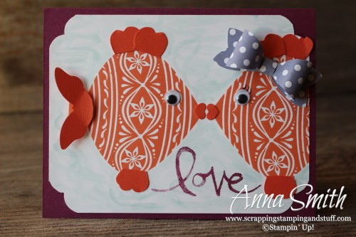 Embellished Ornaments Stamp Set Used for Fish!