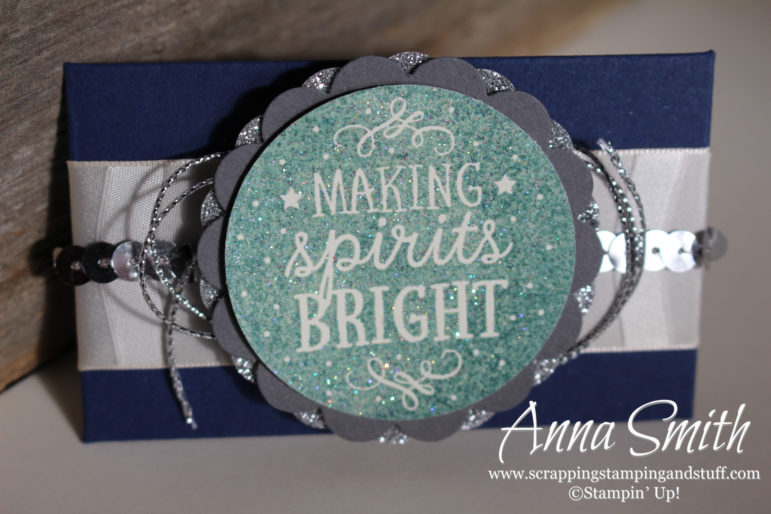 Making Spirits Bright Gift Card Holder