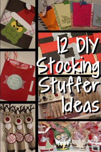 DIY Stocking Stuffers for anyone using Stampin' Up! products