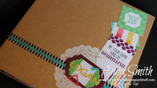ICS Blog Hop - Girl Gift Idea - Project Life album featuring This Is the Life Card Collection and Accessory Kit