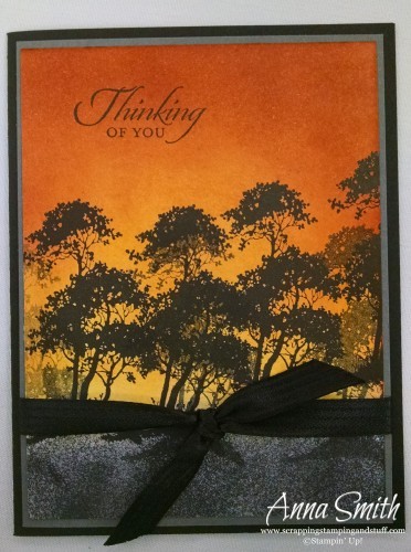 Serene Silhouettes Thinking of You Card