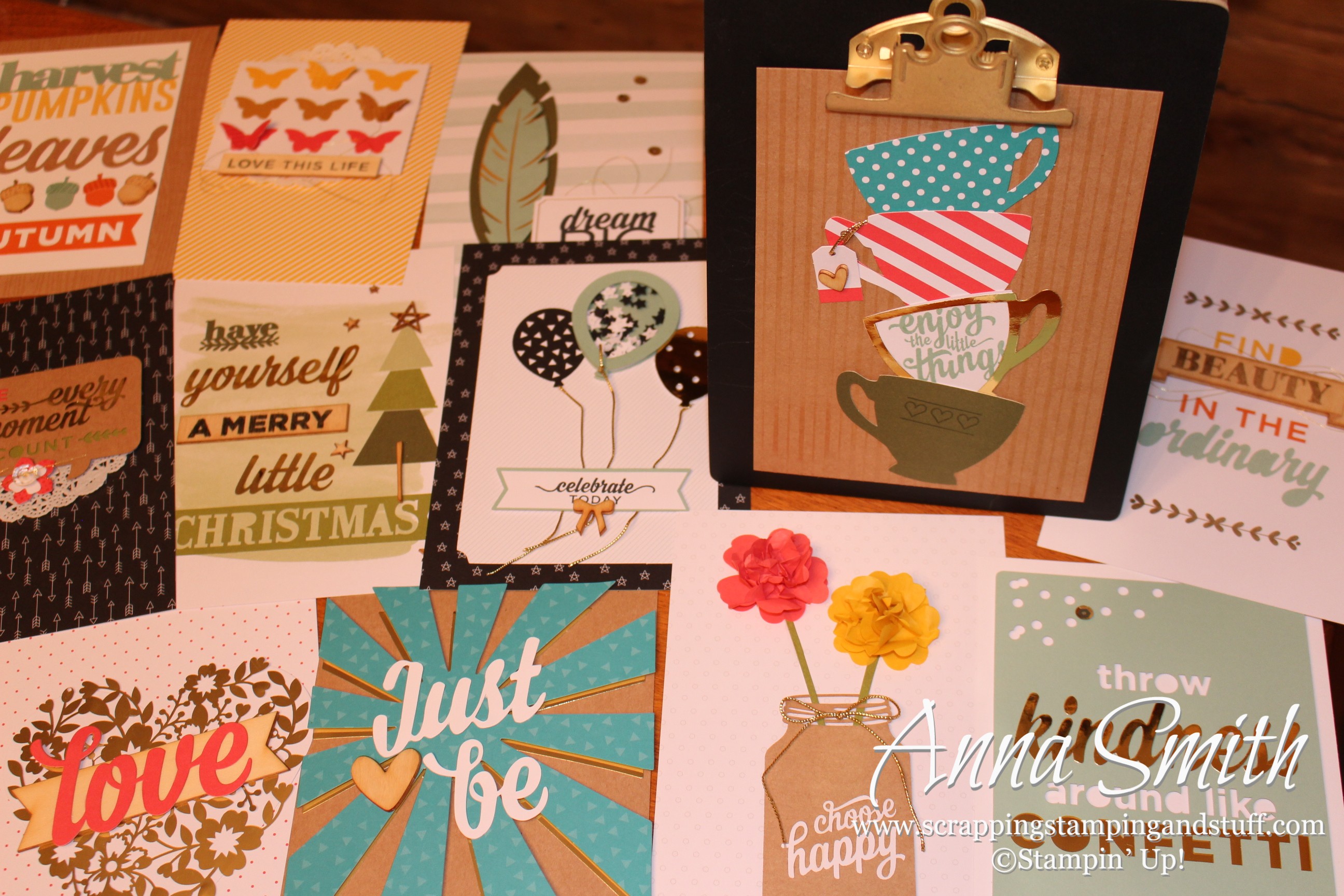 Enjoy the Little Things Project Kit Display