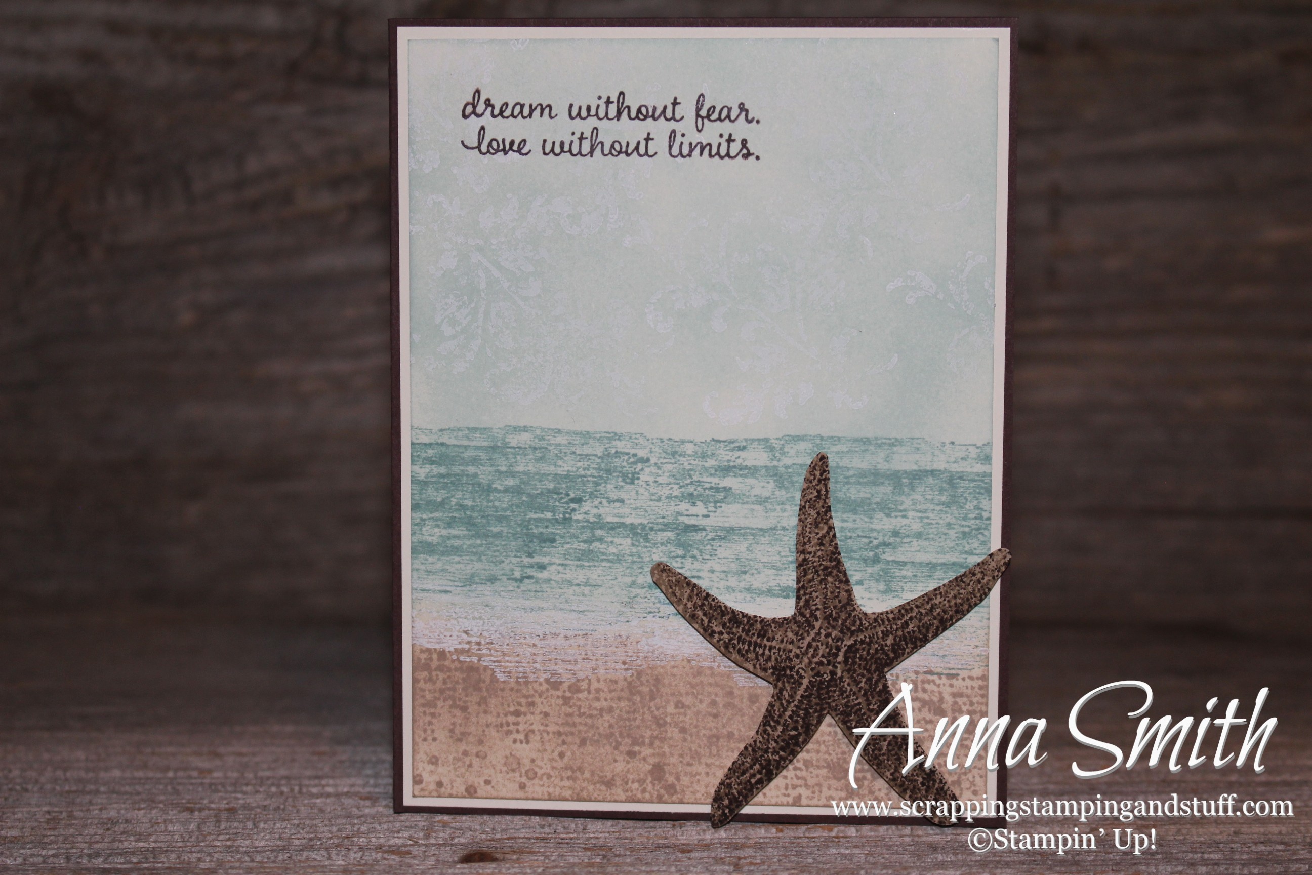 Picture Perfect Beach Scene Card