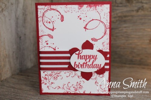 Timeless Textures Card Stampin' Up!