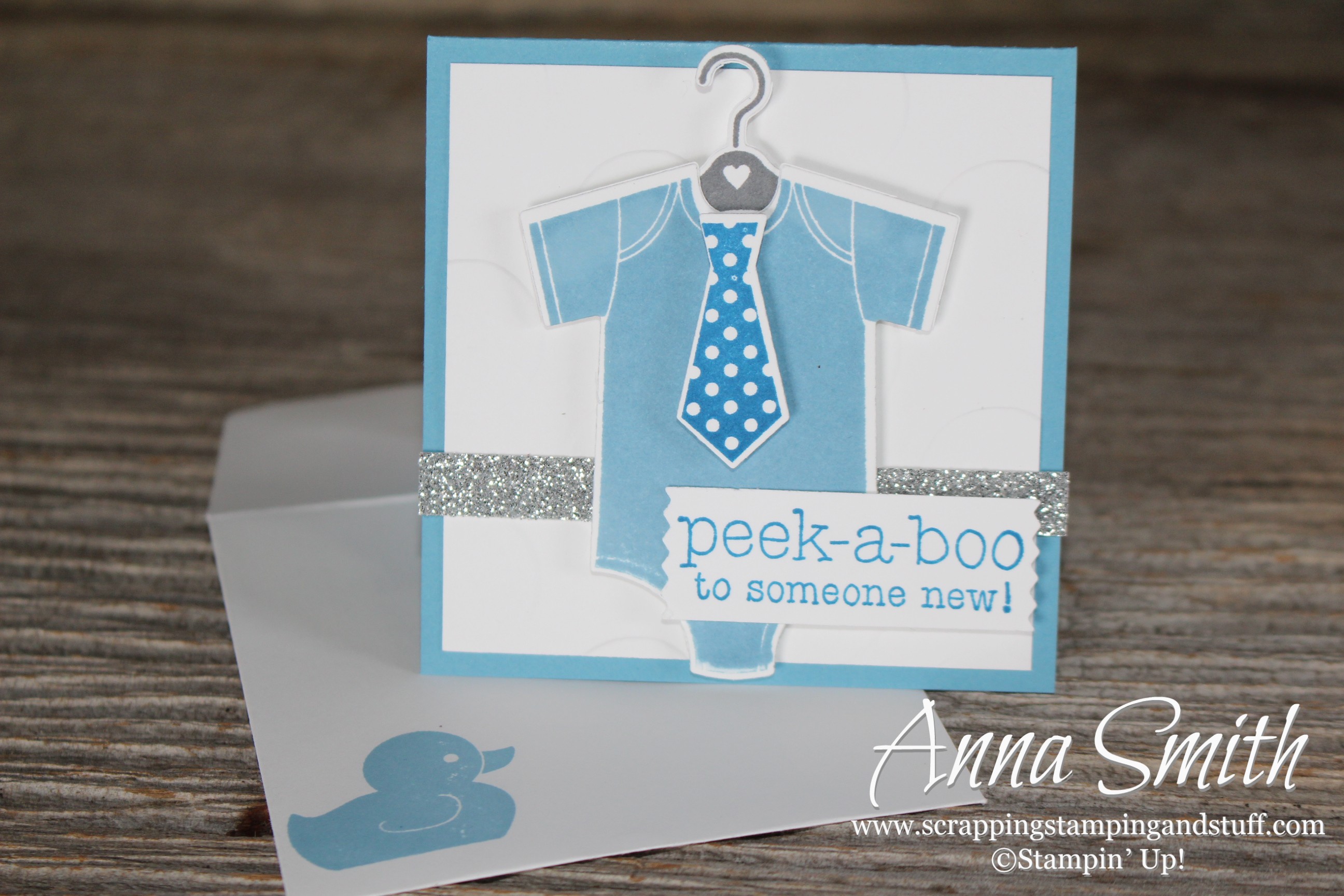 Onesie Baby Shower Card