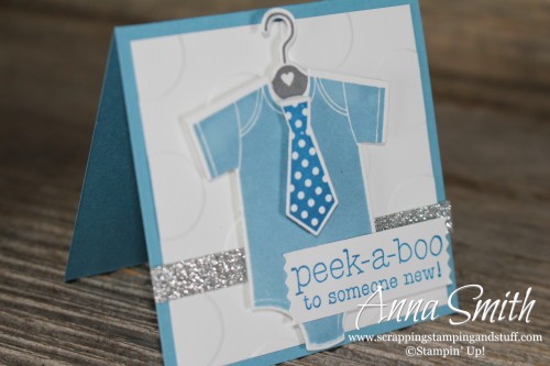 Something for Baby Shower Card for a boy Stampin' Up!