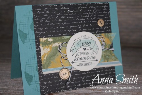 Stampin' Up! Going Global Card
