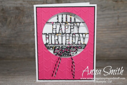 Happy Birthday Party Pop-Up Thinlits Card