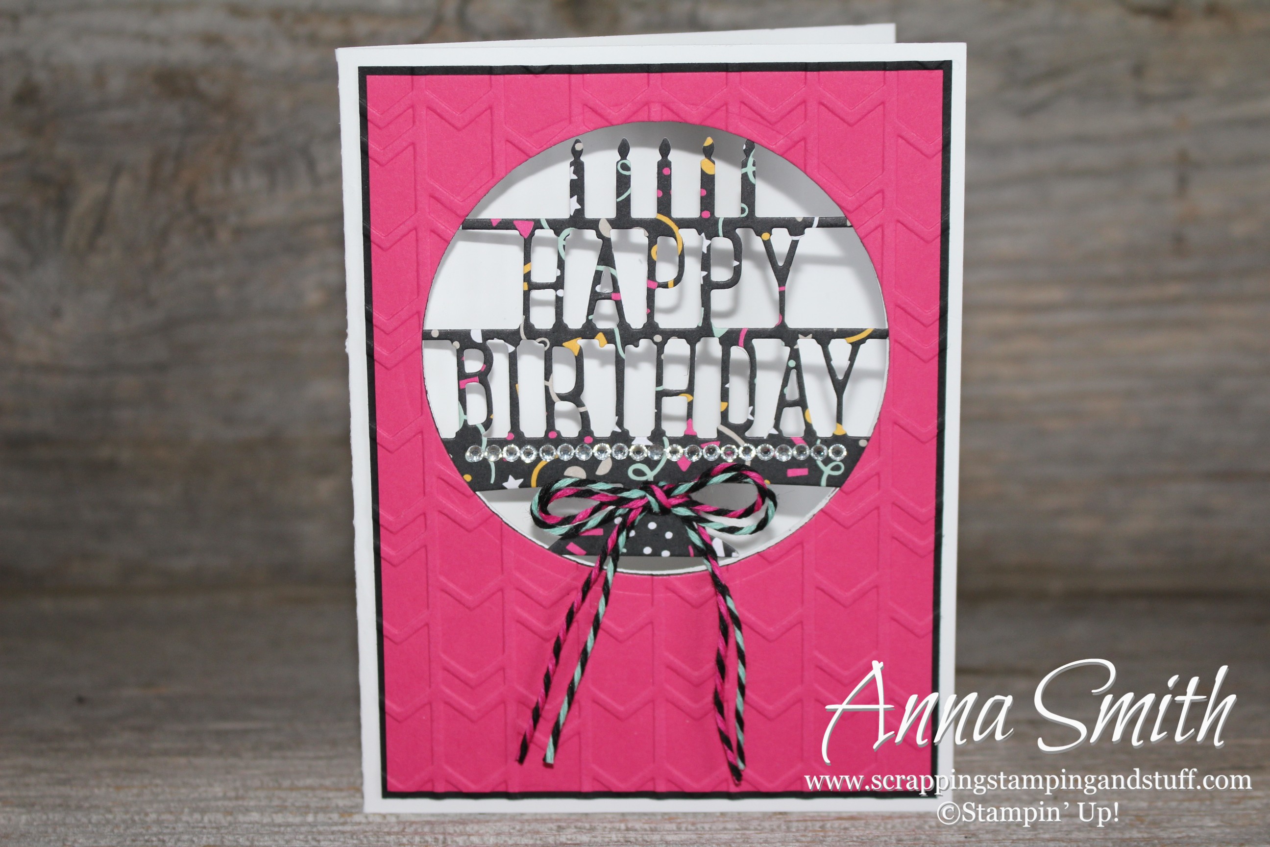 Happy Birthday Party Pop-Up Thinlits Card