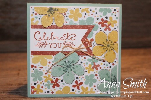 ICS Blog Hop Welcome Spring Botanical Blooms Card also uses Suite Sayings stamp set
