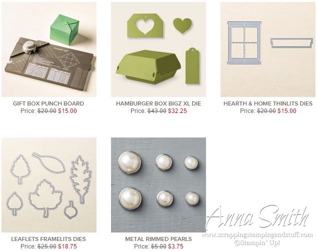 Stampin' Up! Weekly Deals