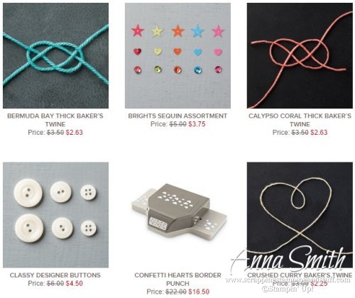 Stampin' Up! Weekly Deals