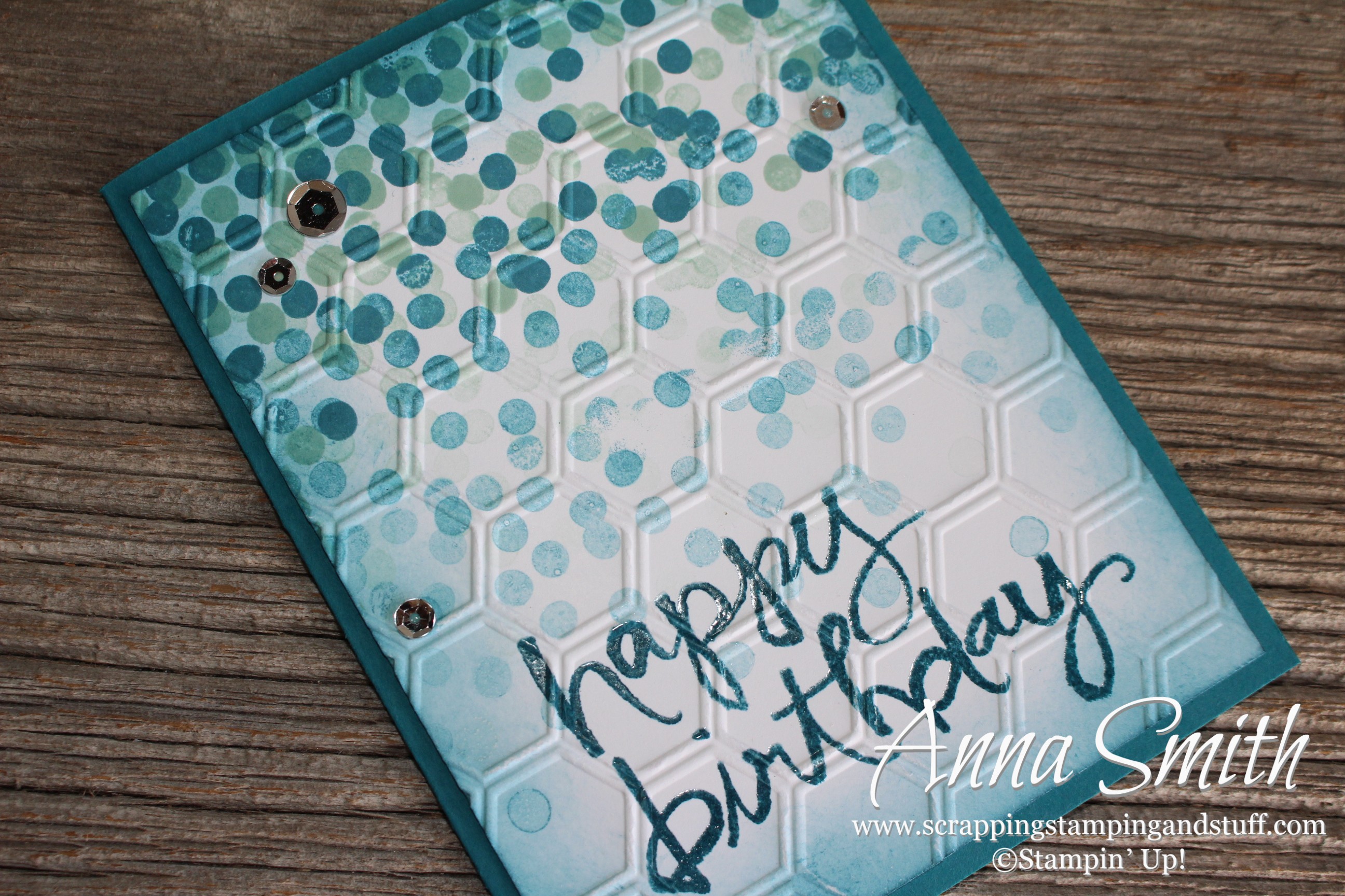 Dotty Angles Birthday Card